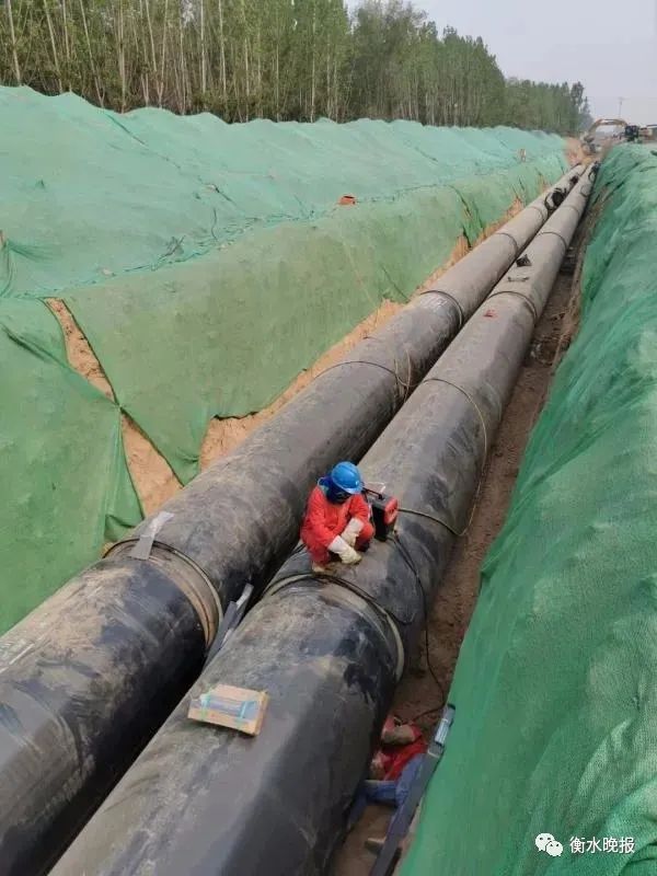 衡水市区供暖主干道一次网改扩建工程全部完工!